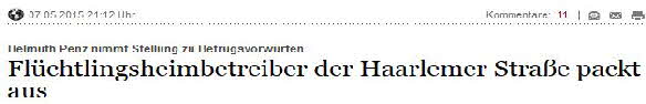 Penz nimmt Stellung